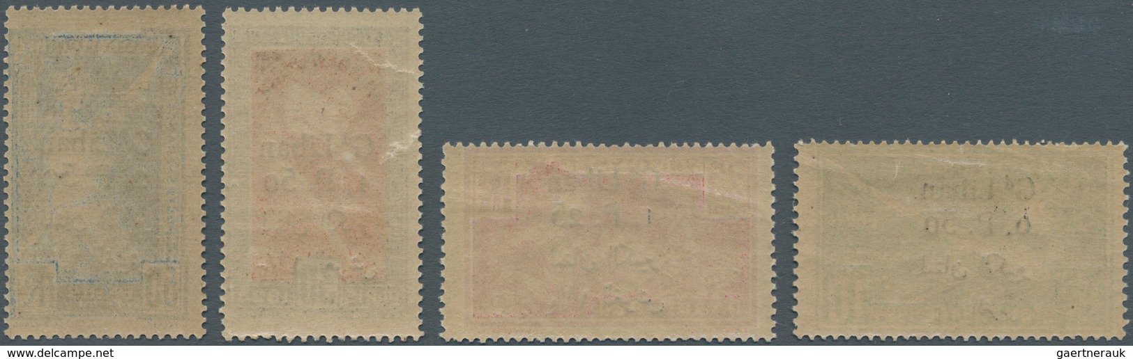 10444 Thematik: Olympische Spiele / Olympic Games: 1924/1928, Paris And Amsterdam. Lot Containing: Lebanon - Autres & Non Classés