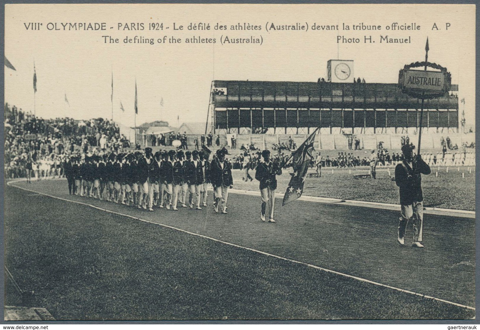 10445 Thematik: Olympische Spiele / Olympic Games: 1924, Paris, Acht Verschiedene Fotokarten, Meist Ansich - Sonstige & Ohne Zuordnung