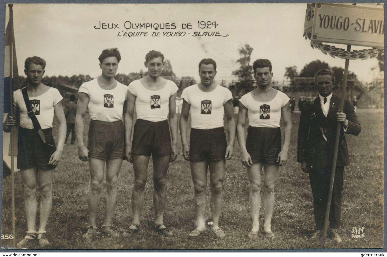 10446 Thematik: Olympische Spiele / Olympic Games: 1924, Paris, Sechs Verschiedene Fotokarten Mit Den Olym - Sonstige & Ohne Zuordnung