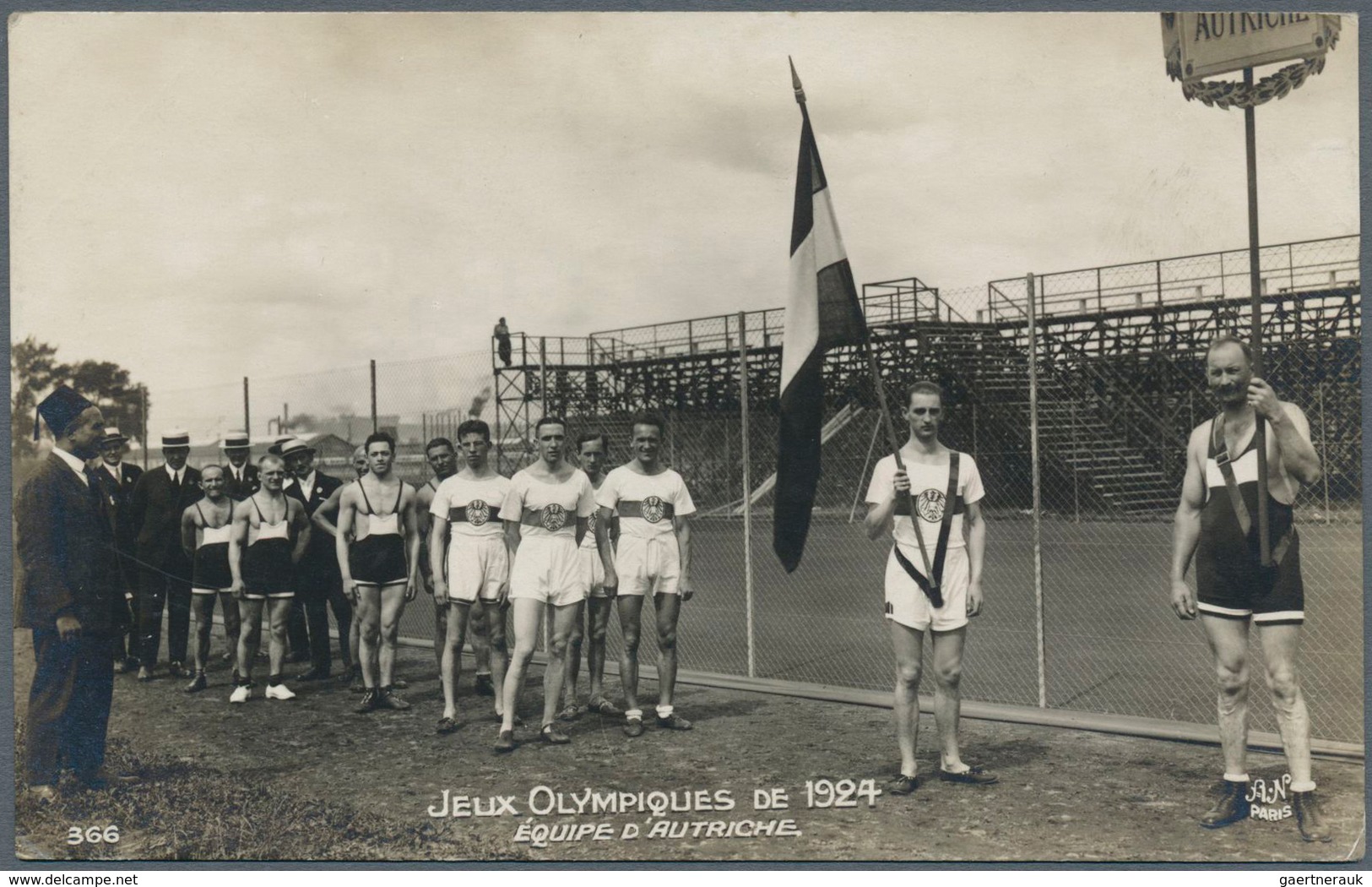 10446 Thematik: Olympische Spiele / olympic games: 1924, Paris, sechs verschiedene Fotokarten mit den Olym