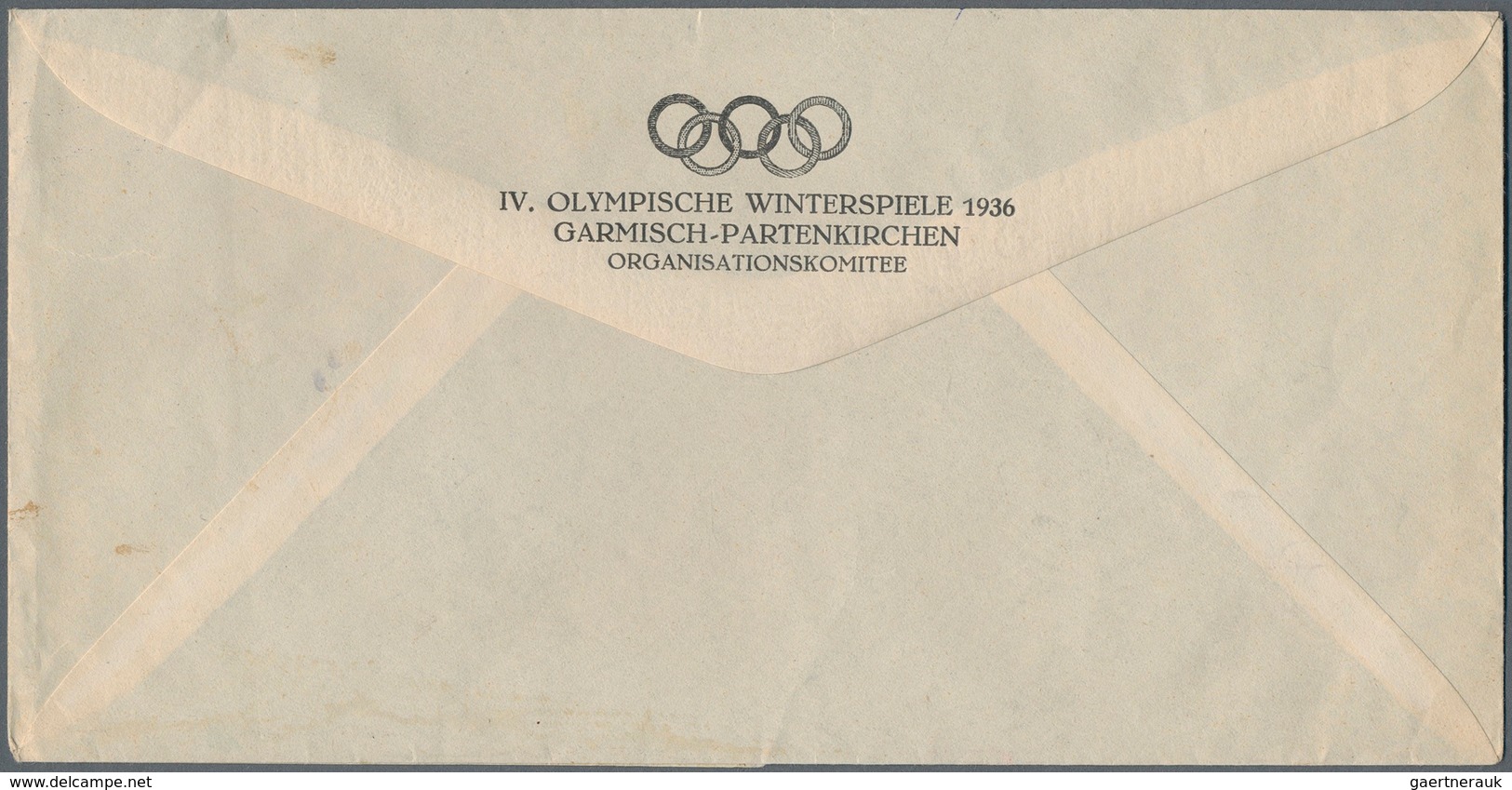 10470 Thematik: Olympische Spiele / Olympic Games: 1936, Germany For Berlin And Garmisch. Lot Containing O - Sonstige & Ohne Zuordnung