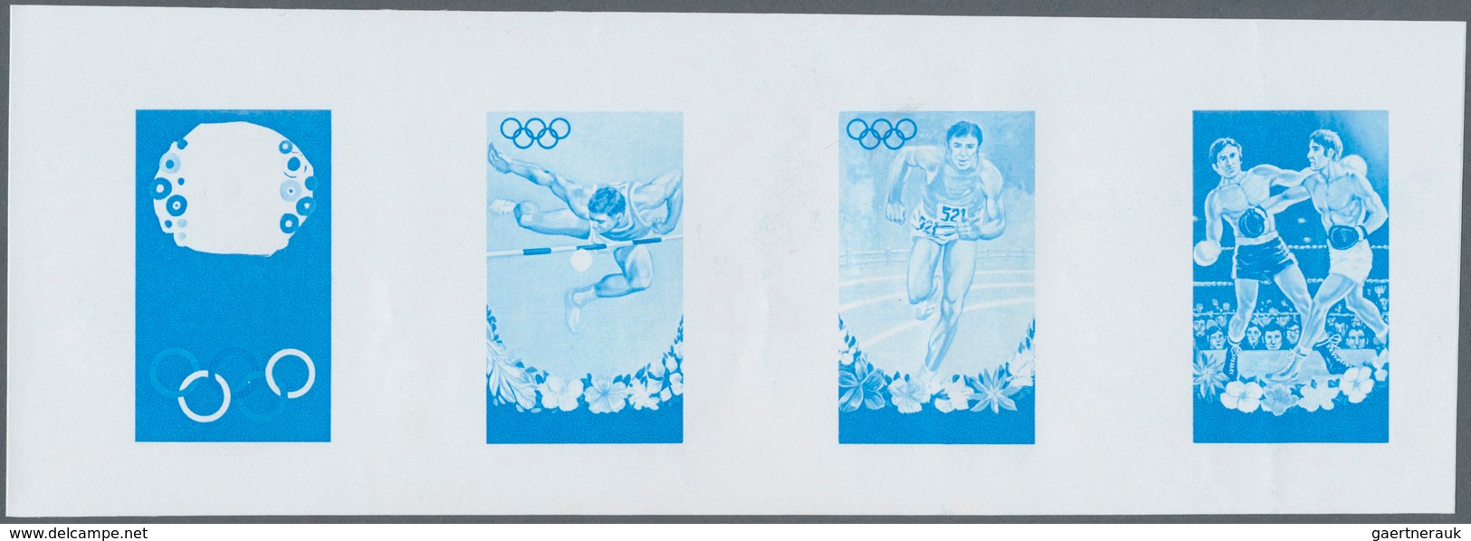 10590 Thematik: Olympische Spiele / olympic games: 1972, OLYMPIC SUMMER GAMES MUNICH '72, high jump, runni