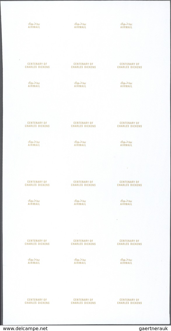 10686 Thematik: Pfadfinder / boy scouts: 1970, Fujeira. Progressive proof in 8 phases (color separations)