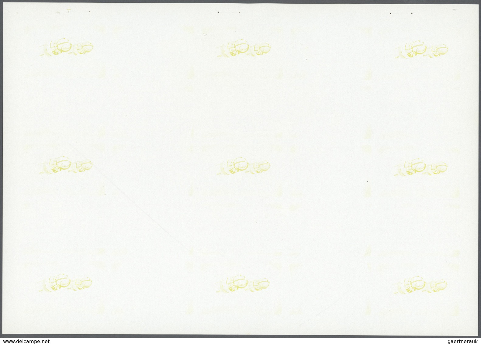 10782 Thematik: Raumfahrt / Astronautics: 1972. Sharjah. Progressive Proof (6 Phases) In Complete Sheets C - Autres & Non Classés