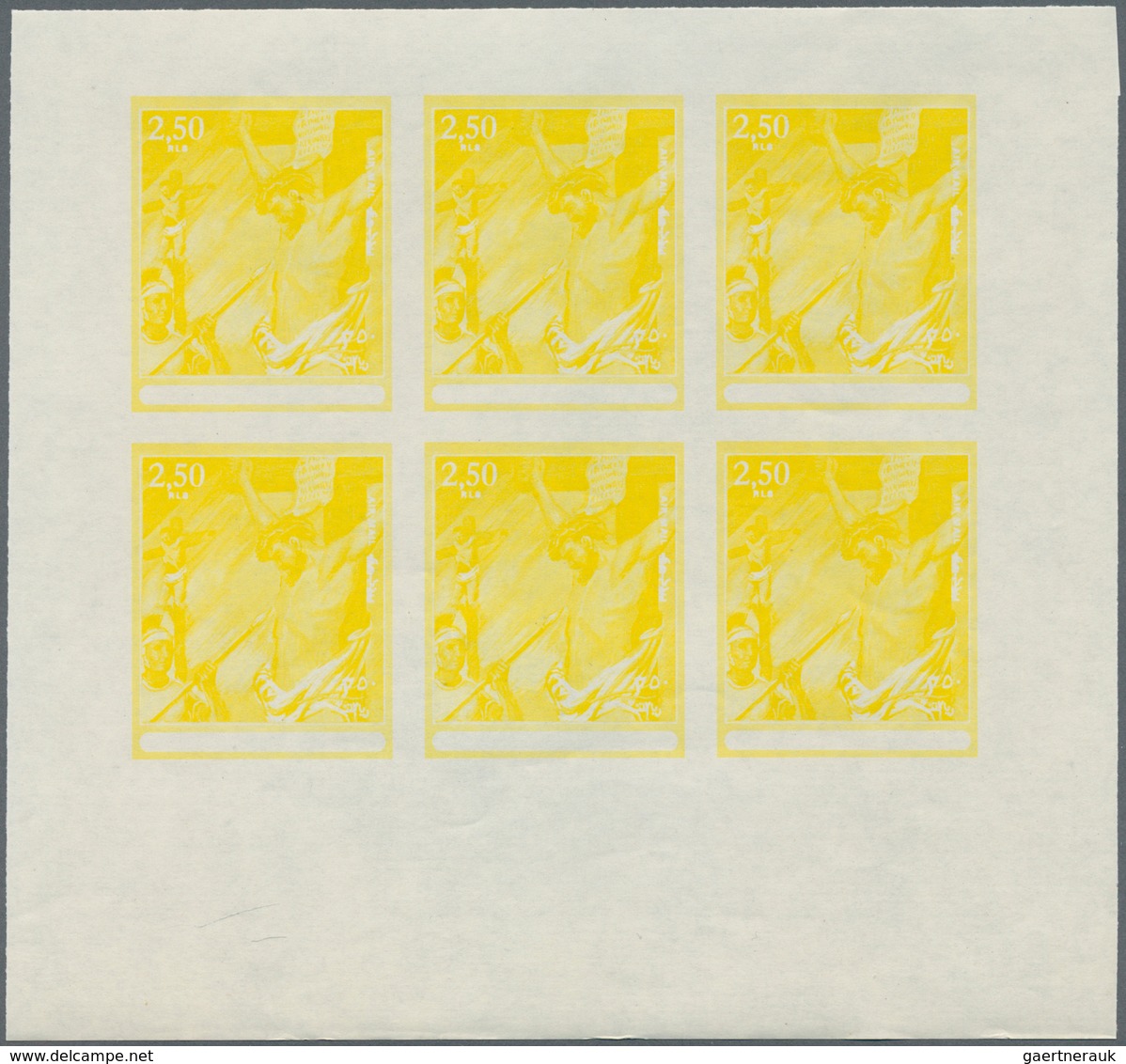 10814 Thematik: Religion / Religion: 1970, Fujeira. Progressive Proof (7 Phases) In Miniature Sheets Of 6 - Autres & Non Classés