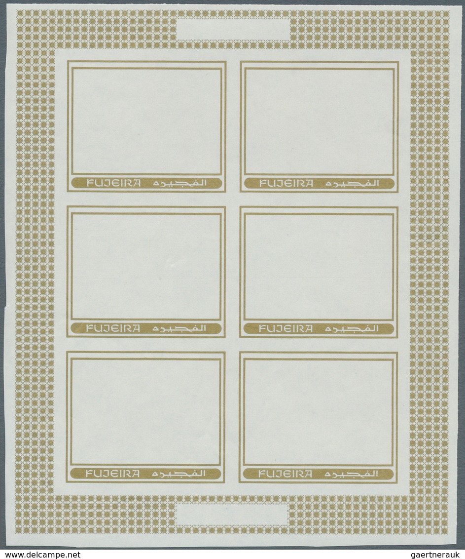 10818 Thematik: Religion / Religion: 1970, FUJEIRA: Scenes From The Bible UNISSUED 2r. Stamp 'Daniel In Th - Sonstige & Ohne Zuordnung