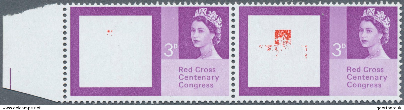 10871 Thematik: Rotes Kreuz / Red Cross: 1963, Great Britain. Red Cross Centenary 3d Red & Deep Lilac In A - Rotes Kreuz