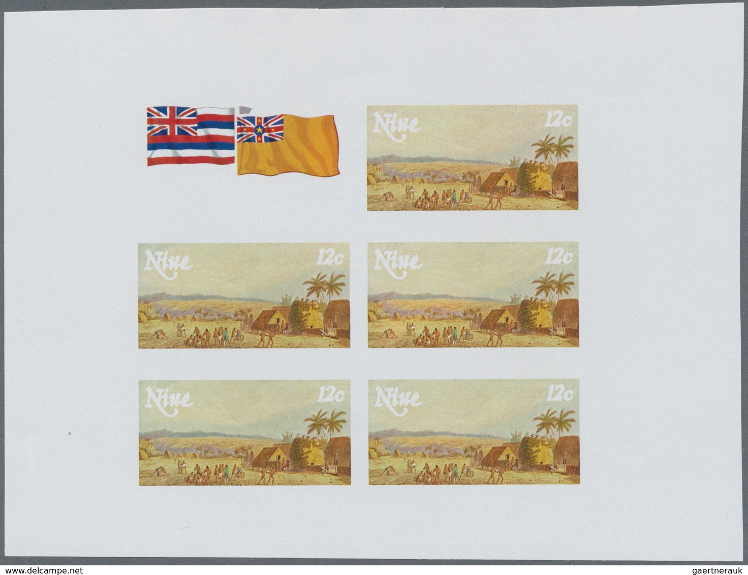 10885 Thematik: Seefahrer, Entdecker / sailors, discoverers: 1978, NIUE: 200 years landing of James Cook a