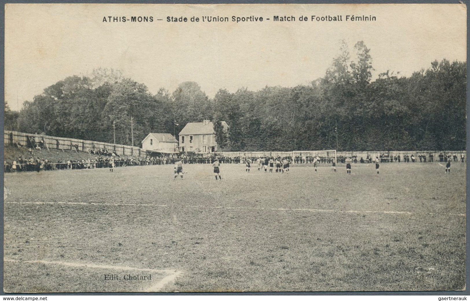 10915 Thematik: Sport-Fußball / Sport-soccer, Football: 1911/1924, Partie Mit Fünf Ungebrauchten Und Gebra - Sonstige & Ohne Zuordnung