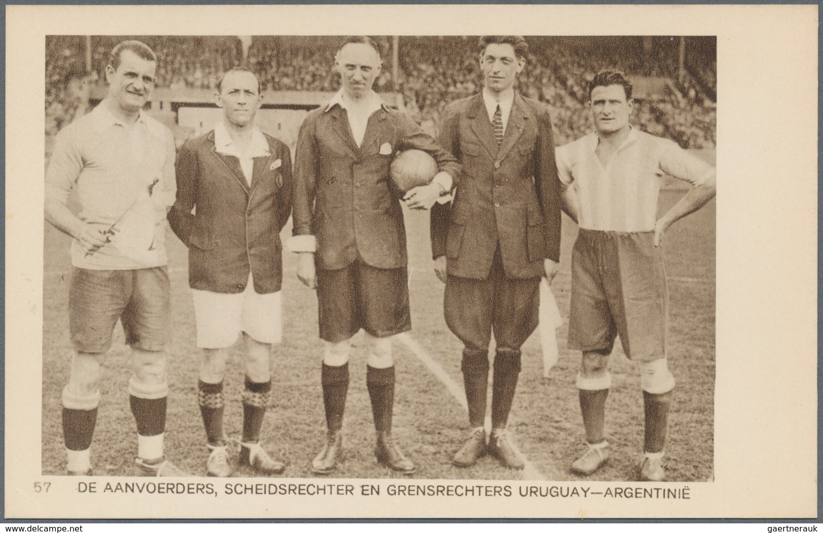 10917 Thematik: Sport-Fußball / sport-soccer, football: 1928, Olympische Spiele 1928 - Amsterdam, vier off