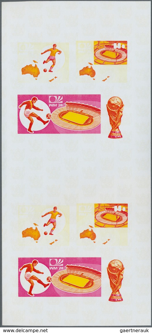 10952 Thematik: Sport-Fußball / Sport-soccer, Football: 1974, SOCCER WORLD CUP CHAMPIONSHIP MUNICH '74 - 8 - Sonstige & Ohne Zuordnung