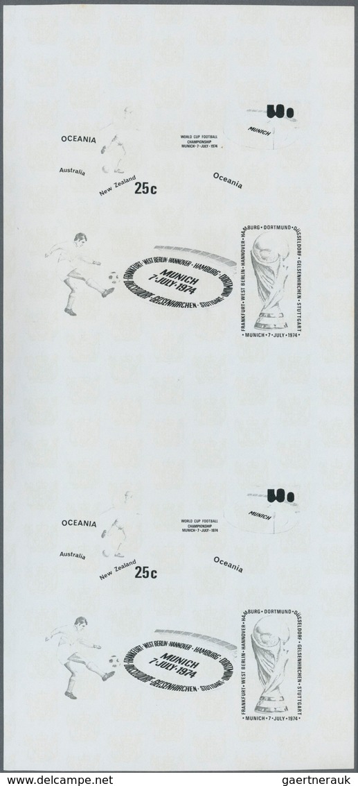 10952 Thematik: Sport-Fußball / sport-soccer, football: 1974, SOCCER WORLD CUP CHAMPIONSHIP MUNICH '74 - 8