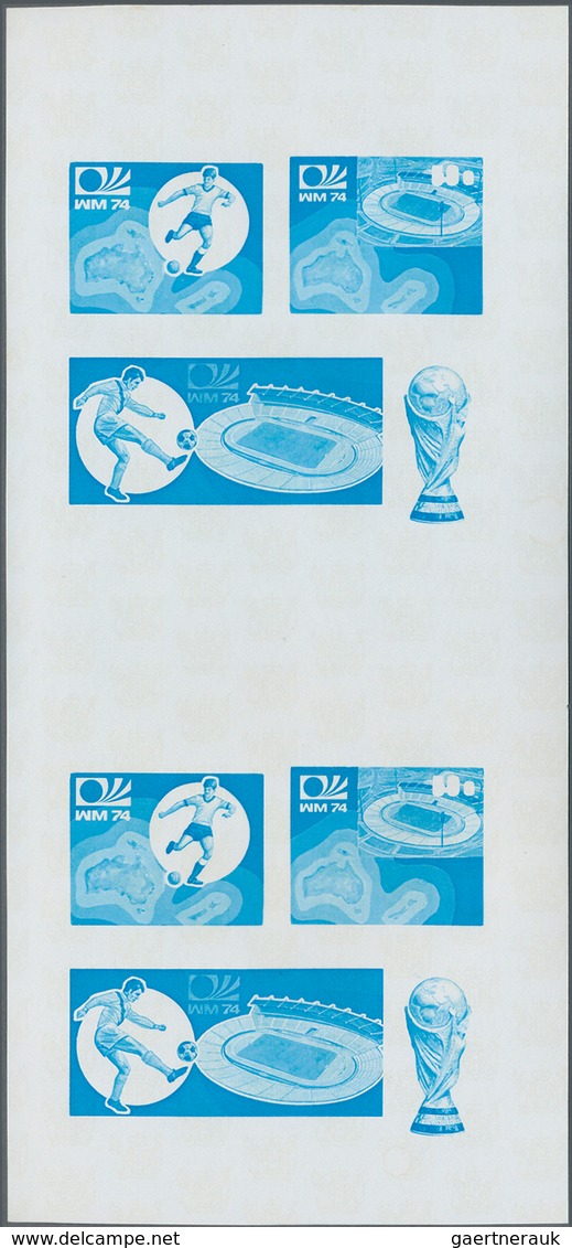 10952 Thematik: Sport-Fußball / sport-soccer, football: 1974, SOCCER WORLD CUP CHAMPIONSHIP MUNICH '74 - 8