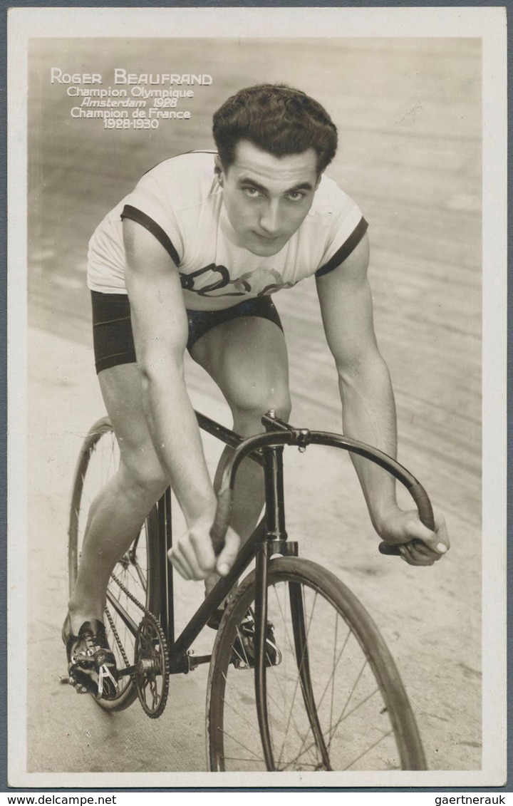 10991 Thematik: Sport-Radsport / Sport-cycling: 1909/1928, 12 Verschiedene, Ungebrauchte Fotokarten Mit Me - Cyclisme