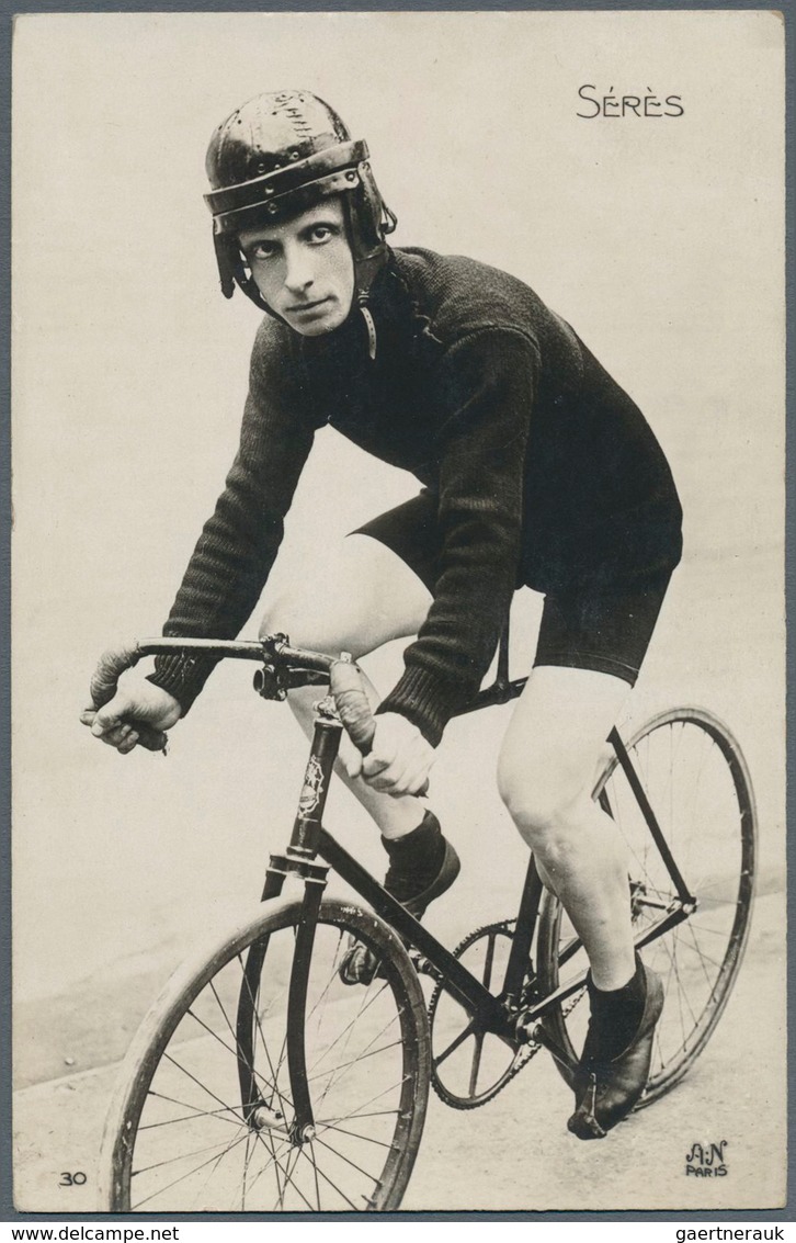 10991 Thematik: Sport-Radsport / Sport-cycling: 1909/1928, 12 Verschiedene, Ungebrauchte Fotokarten Mit Me - Cyclisme