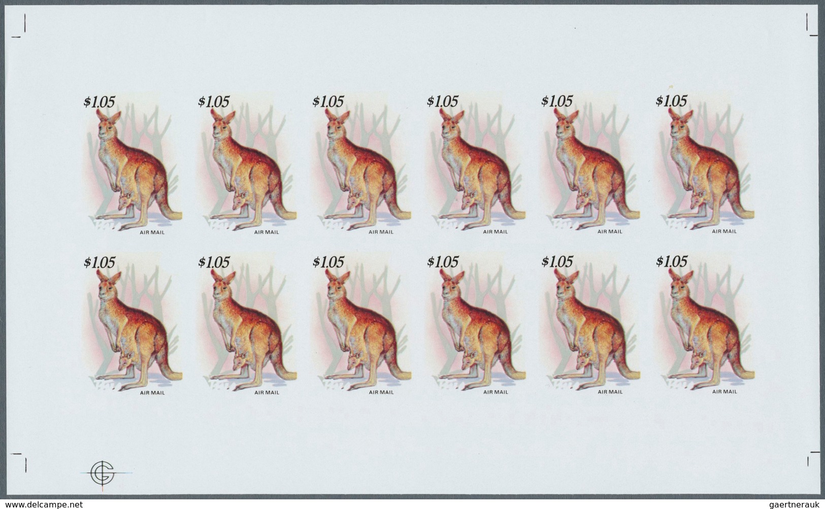 11015 Thematik: Tiere- Exotische Tiere / Animals-exotic Animals: 1984, NIUE: Stamp Exhibition Ausipex Thre - Autres & Non Classés