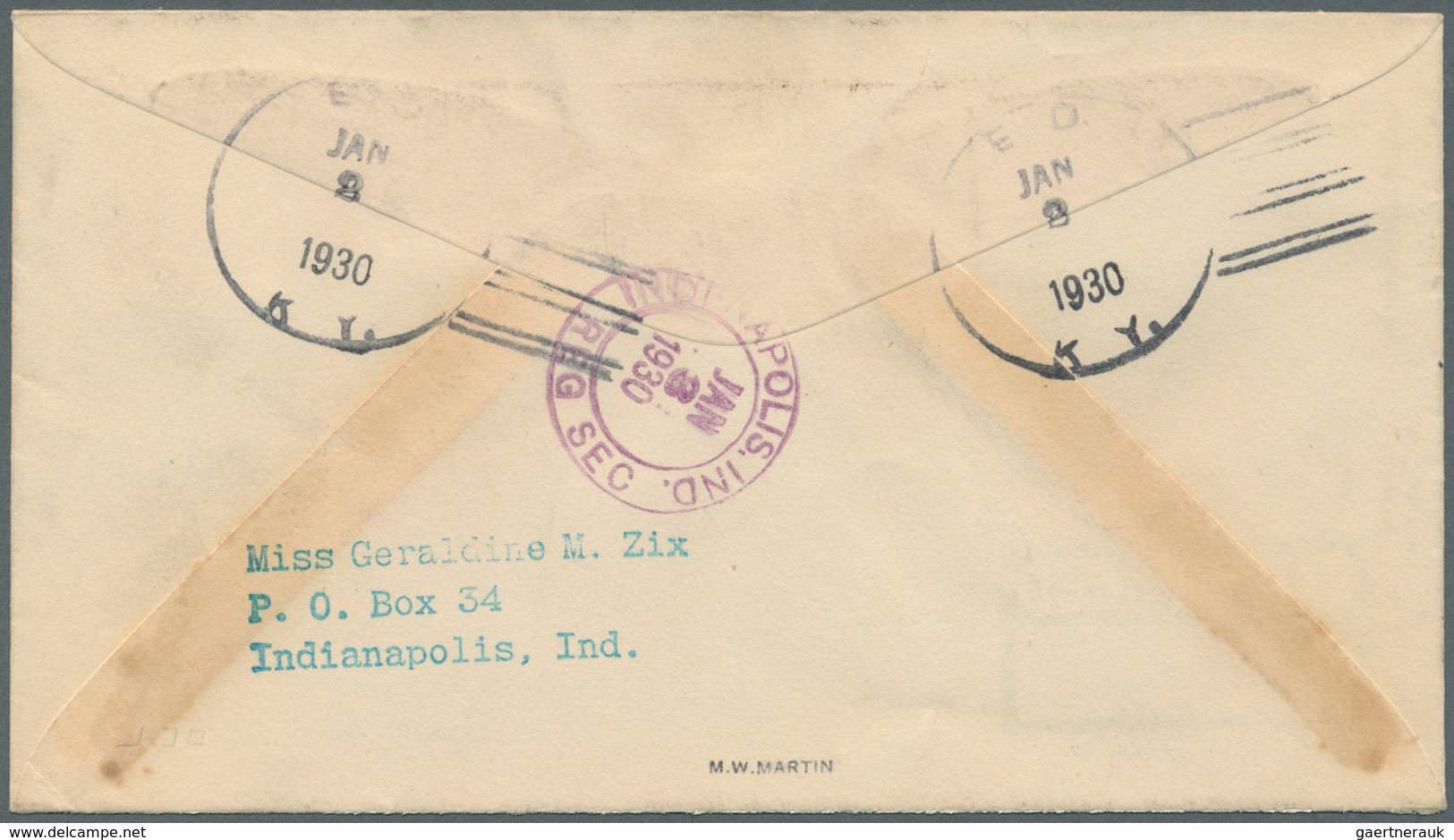 11016B Thematik: Tiere, Fauna / Animals, Fauna: 1930, USA. Fancy Cancellations SQUIRREL Three Times Very Cl - Sonstige & Ohne Zuordnung