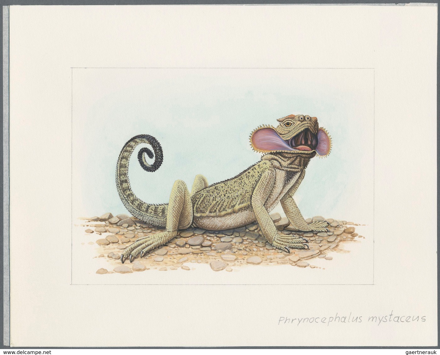 11110 Thematik: Tiere-Reptilien / animals-reptiles: 1995, TAJIKISTAN: native LIZARDS set of seven differen