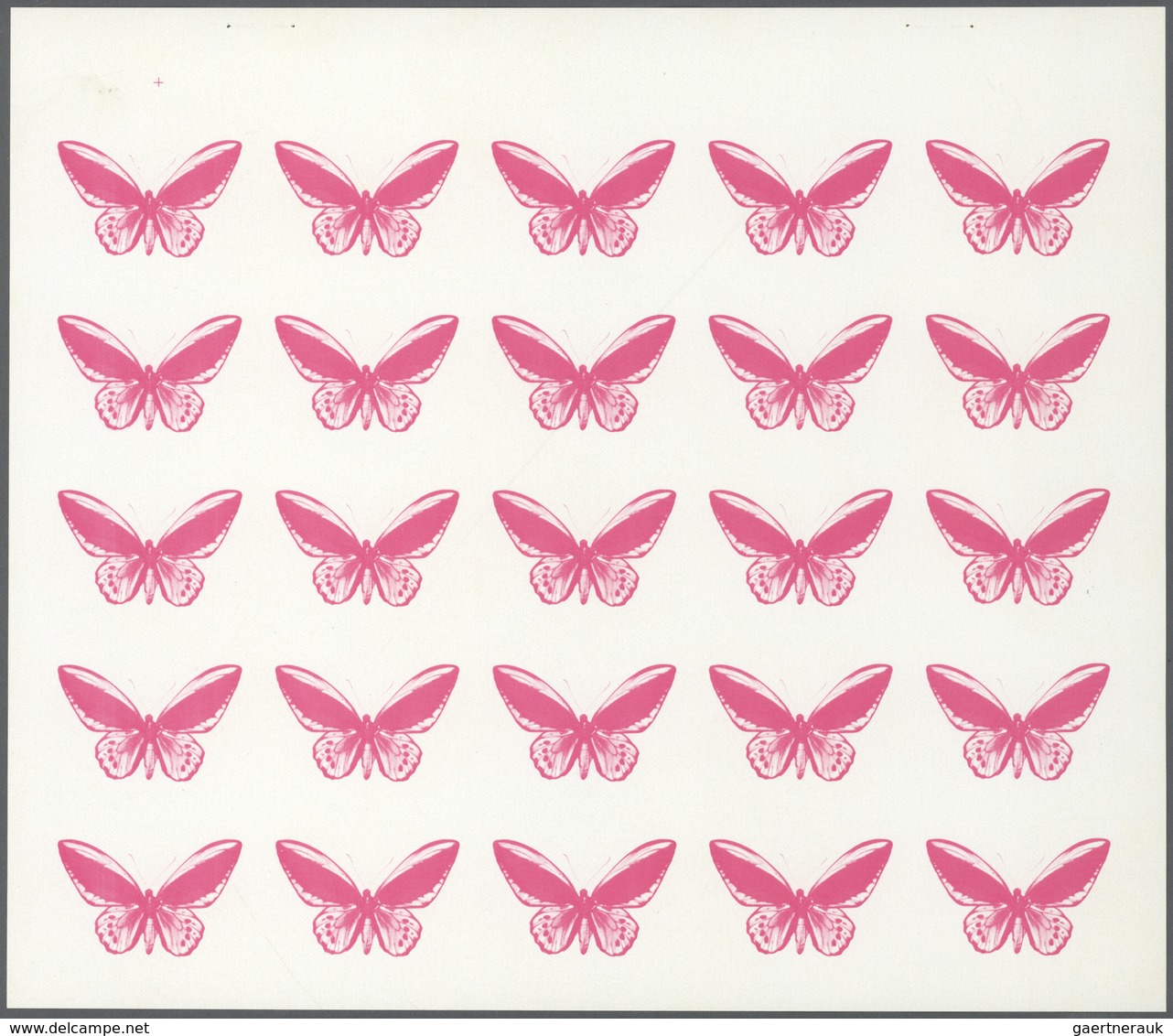 11118 Thematik: Tiere-Schmetterlinge / Animals-butterflies: 1972. Sharjah. Progressive Proof (7 Phases) In - Papillons