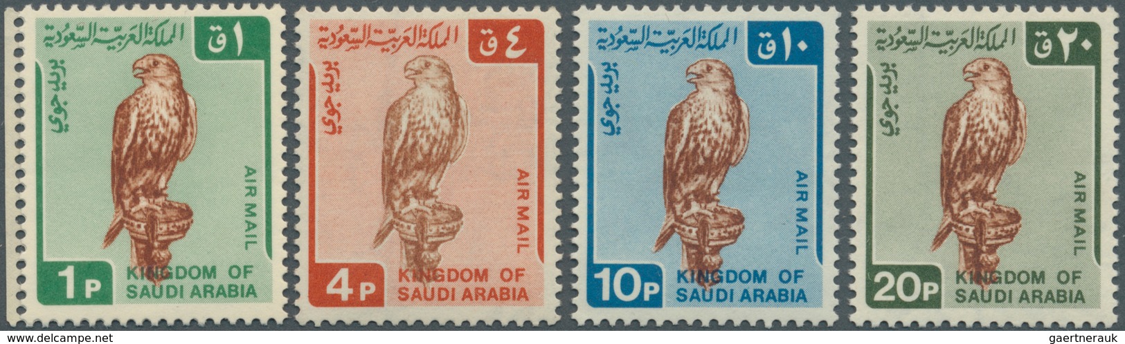 11140 Thematik: Tiere-Vögel / Animals-birds: 1968, Saudi Arabia. Complete Airmail Set (4 Values) Showing " - Sonstige & Ohne Zuordnung