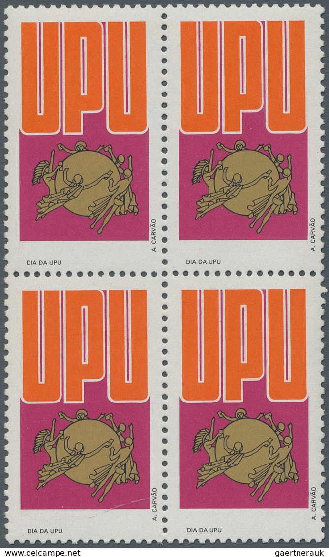 11212 Thematik: UPU / United Postal Union: UPU: Brasil 1979, 12 Cr. UPU Missing Value Block Of Four, Mint - U.P.U.