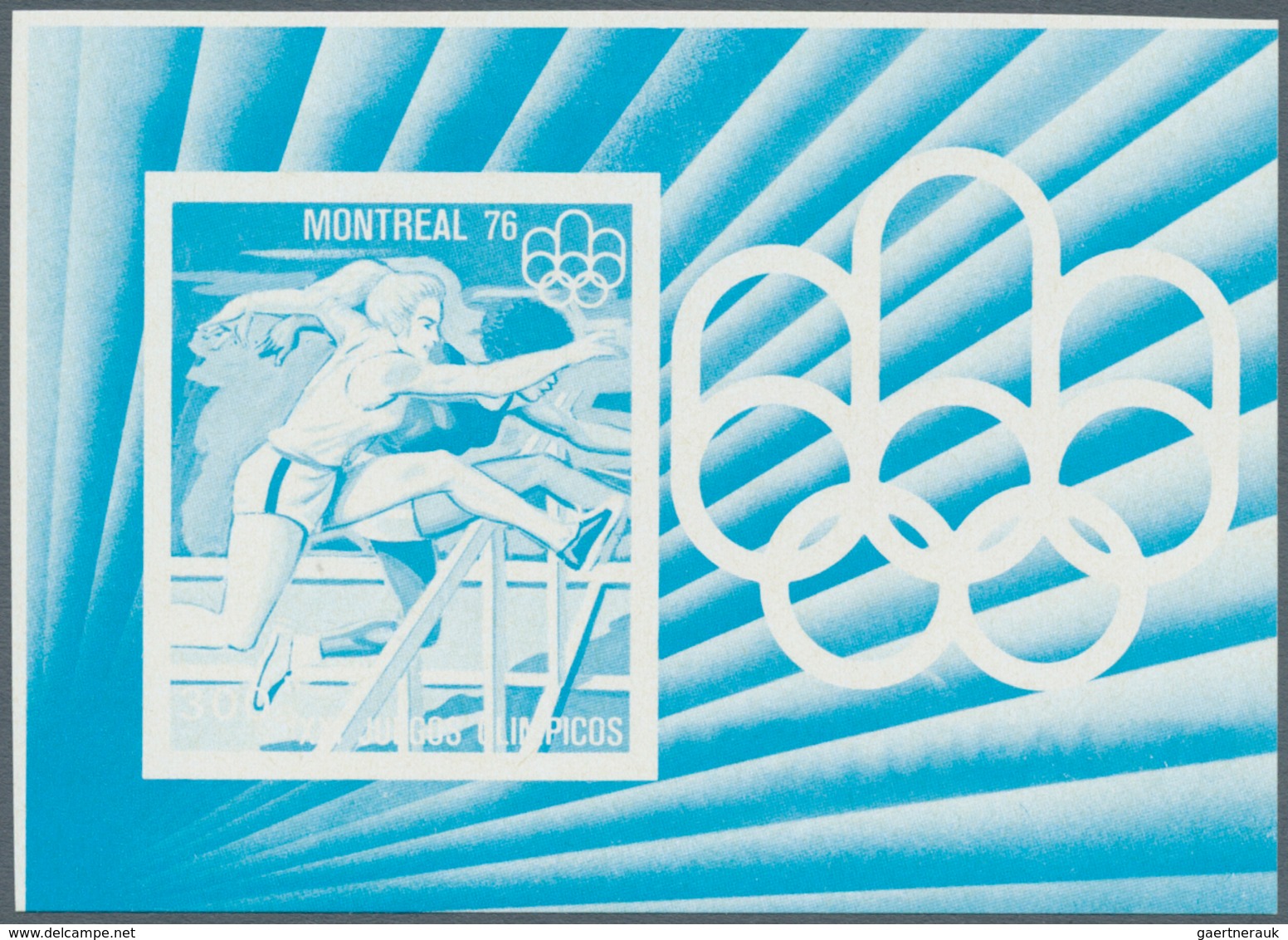 11515 Äquatorialguinea: 1976, Olympische Sommerspiele In Montreal Als Blockausgabe In 6 Verschiedenen Druc - Guinée Equatoriale