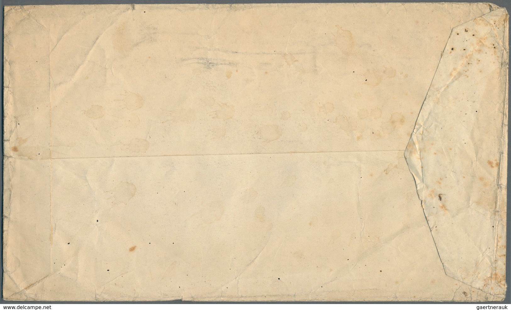 11660 Tasmanien: 1912, Heavy Registered Letter From HOBART "Post & Telegraph Department" To Melbourne Fran - Briefe U. Dokumente