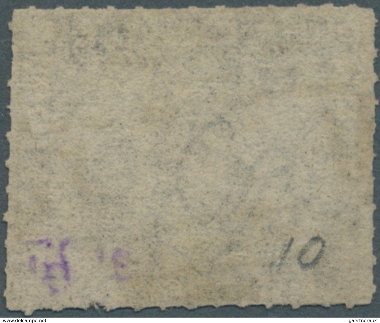 11673 Westaustralien: 1854, 1d Black, Rouletted 14, Lightly Cancelled With Roulettes Complete On All Sides - Lettres & Documents