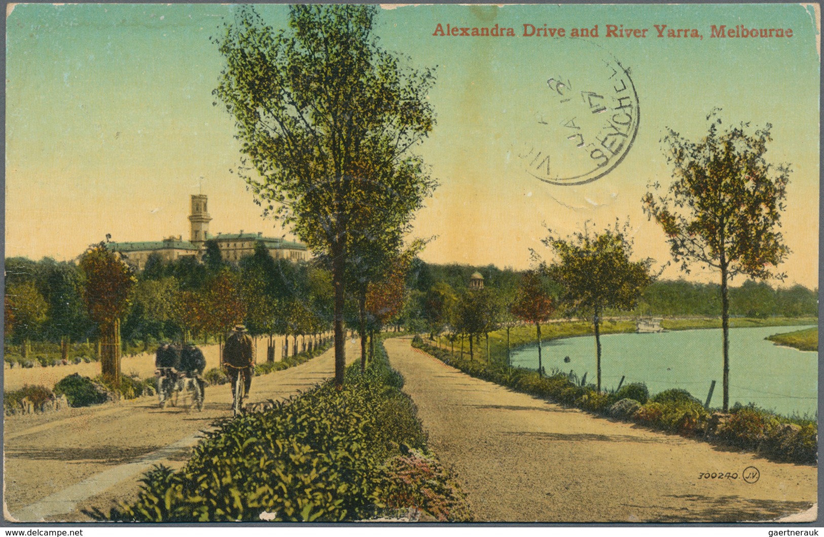 11685 Australien: 1916/1918: Two Picture Postcards From Hindmarsh Island (Kumerangk), South Australia To A - Autres & Non Classés