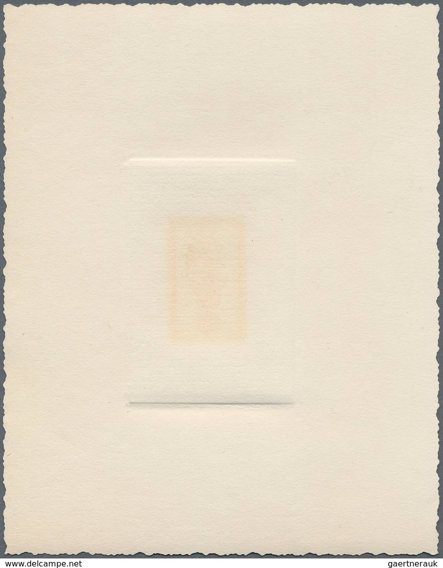 11720 Belgisch-Kongo: 1947, Kabela Figure 1,60 Fr. As Artist Proof On Card, Without Gum, Fine - Sonstige & Ohne Zuordnung