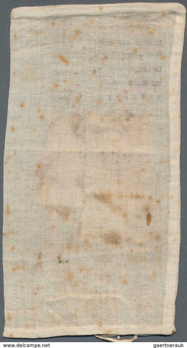 11775 Brasilien: 1941, 7 Stamps Mixed Franking On Small Linen Bag "sample Without Value", Tied By Cds St.A - Autres & Non Classés