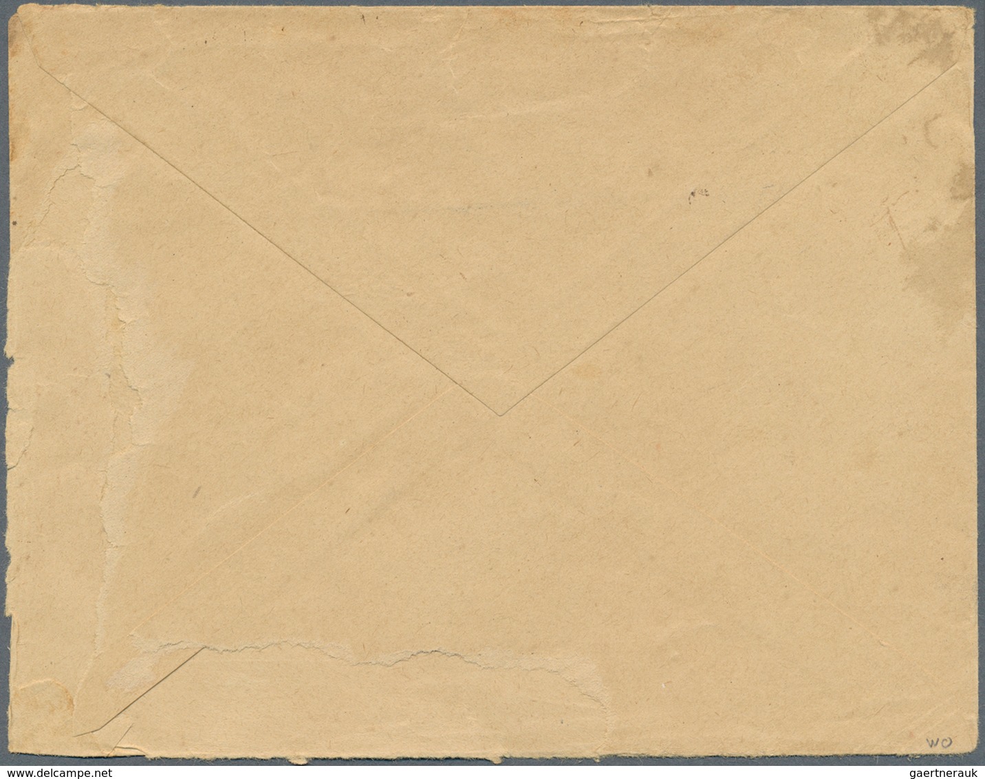 11968 Französisch-Guinea: 1898. Stampless Envelope (faults) Written From Timbo, French Guinee Addressed To - Autres & Non Classés