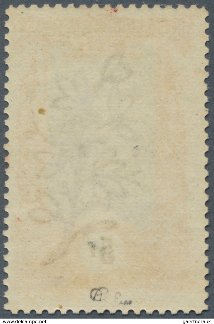 11989 Französisch-Kongo: 1900, French Congo. COCONUT GROVE 5fr Colored "mustard & Gray" Instead Of "brown- - Briefe U. Dokumente