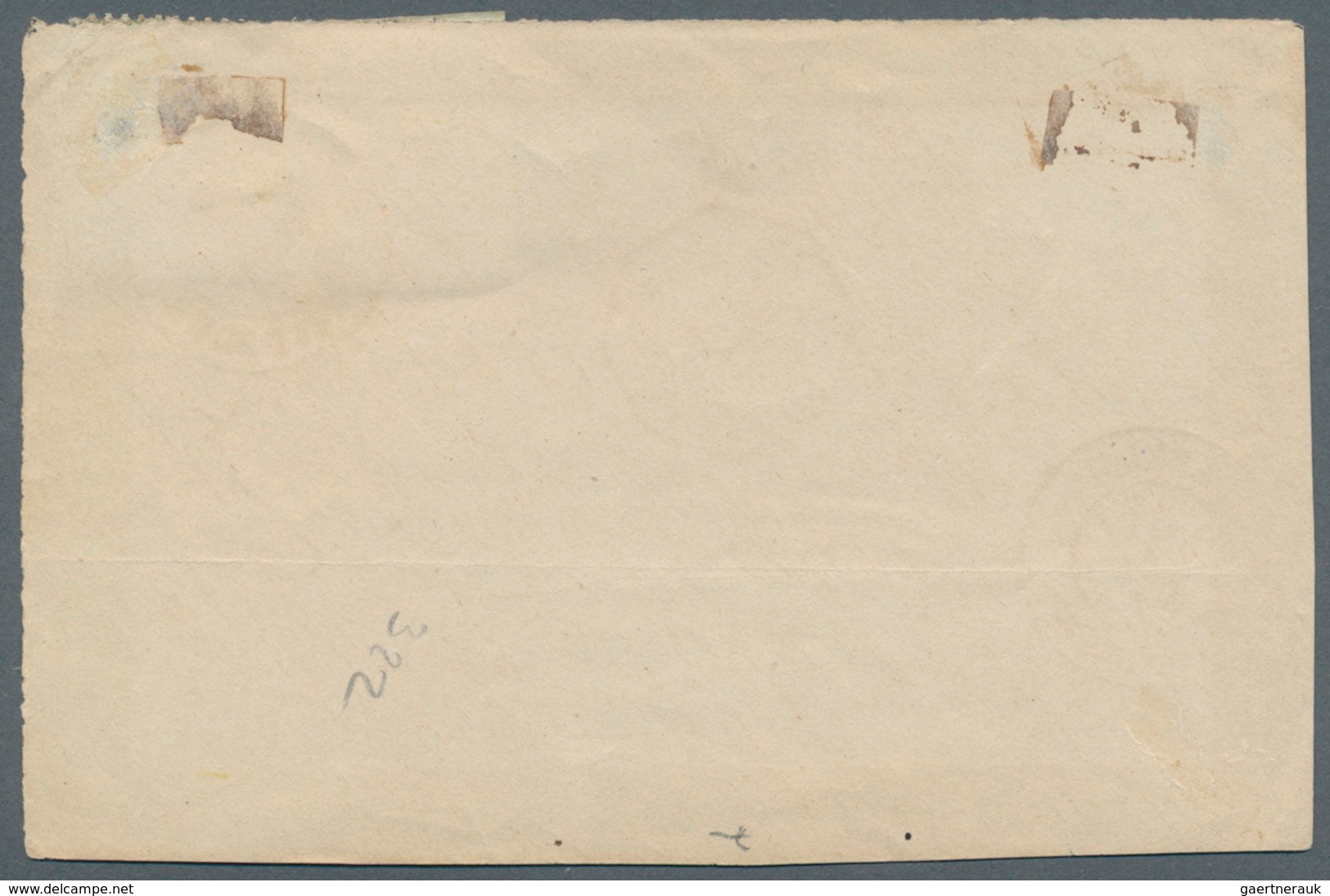 12026 Guadeloupe: 1881. Mourning Envelope (front) Addressed To Bordeaux Bearing French General Colonies Yv - Briefe U. Dokumente