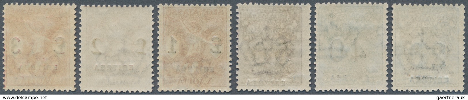 12059 Italienisch-Eritrea: 1924 Segnatasse Vaglia (Postal Money Order Stamps, Postanweisungs-Marken) 20 C - Erythrée