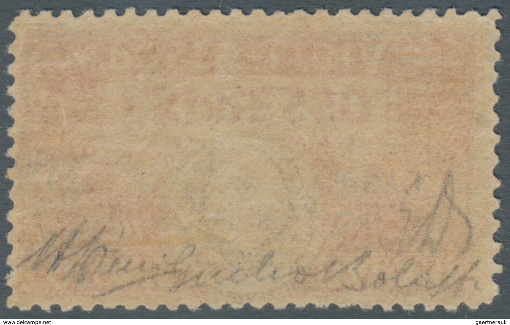 12070 Italienisch-Libyen: 1927, 1.25l. On 60c. Red/brown, Perf. 11, INVERTED Blue Overprint On Express Sta - Libye