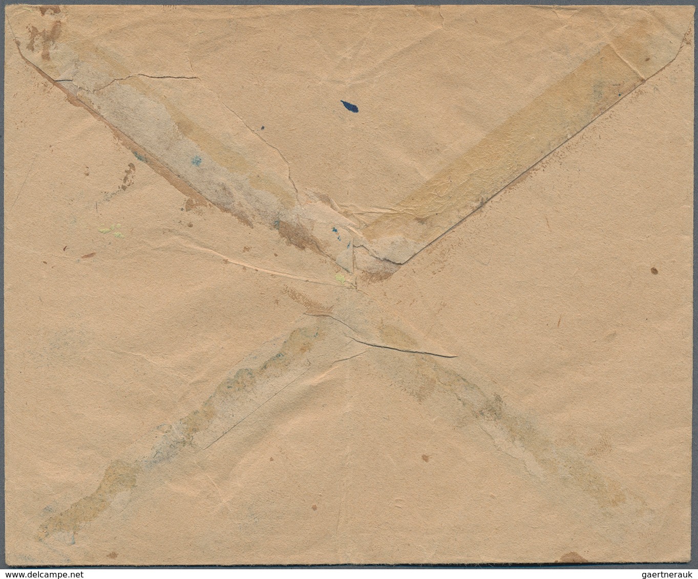 12104 Kamerun: 1942, Stampless Cover From French Forces, Sent From MAROUN / CAMEROUN, 7.AOU 1942, To Ebolo - Kamerun (1960-...)