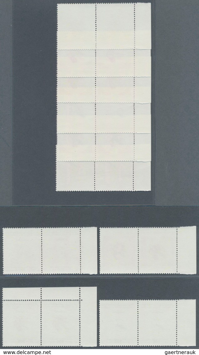 12162 Libyen: 1988, Palm Tree From Libya 500dh. 'palm Fruit' In Ten Different Horizontal PROGRESSIVE PROOF - Libye