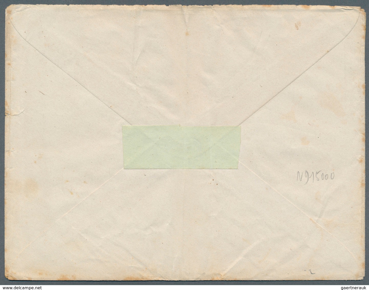 12214 Martinique: 1877. Envelope To Paris (verical Folded And Few Stains) Bearing French General Colonies - Autres & Non Classés