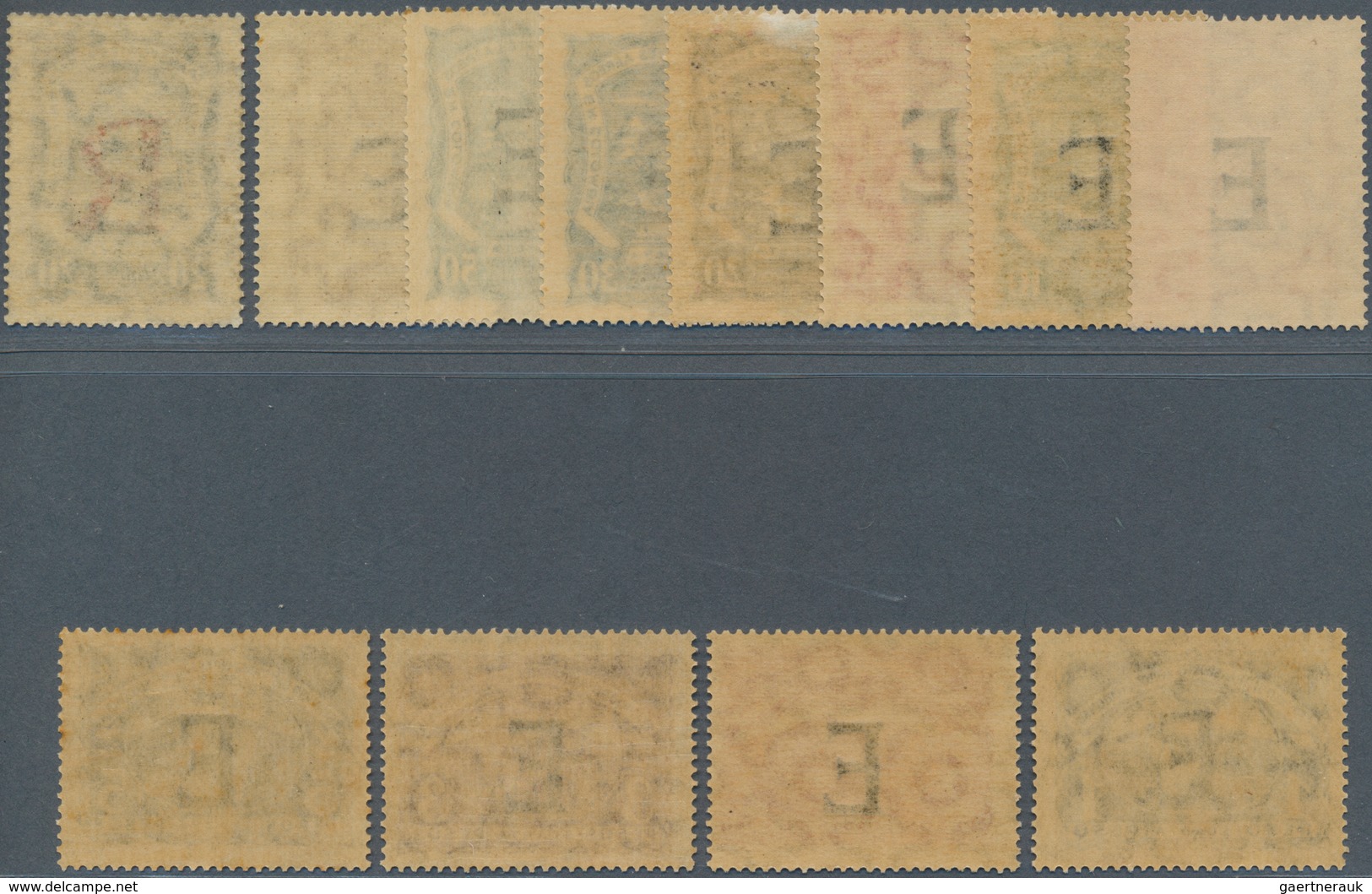 12423 SCADTA - Länder-Aufdrucke: 1923, SPAIN: Colombia Airmail Issue With Black Opt. 'E' Complete Set Of 1 - Flugzeuge