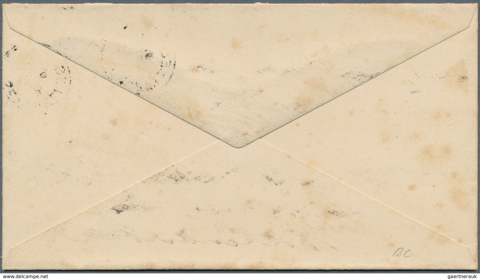 12441 Seychellen: 1901, Stationery Envelope 15 C. Blue Sent From "SEYCHELLES A JY 9 01" To Kiel, Germany, - Seychelles (...-1976)