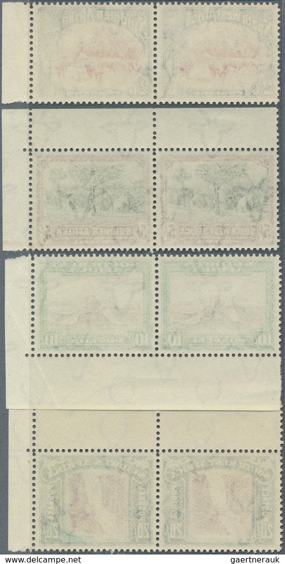 12500 Südwestafrika: 1931, Landscapes ½ D To 20 Sh Complete Set Of 14 Values (without Airmail Stamps) In P - Südwestafrika (1923-1990)