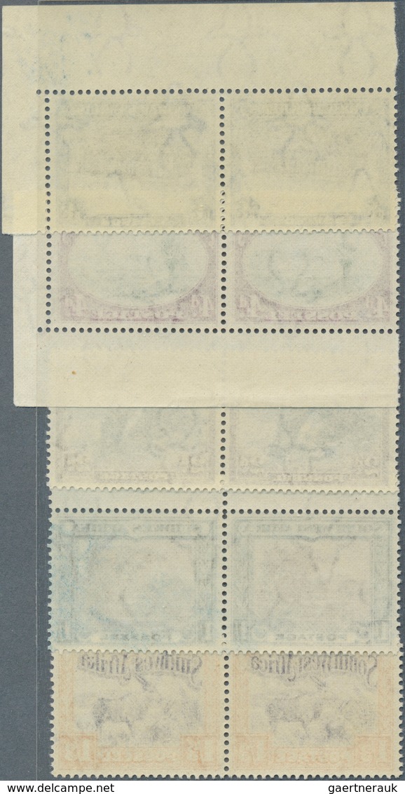 12500 Südwestafrika: 1931, Landscapes ½ D To 20 Sh Complete Set Of 14 Values (without Airmail Stamps) In P - Südwestafrika (1923-1990)