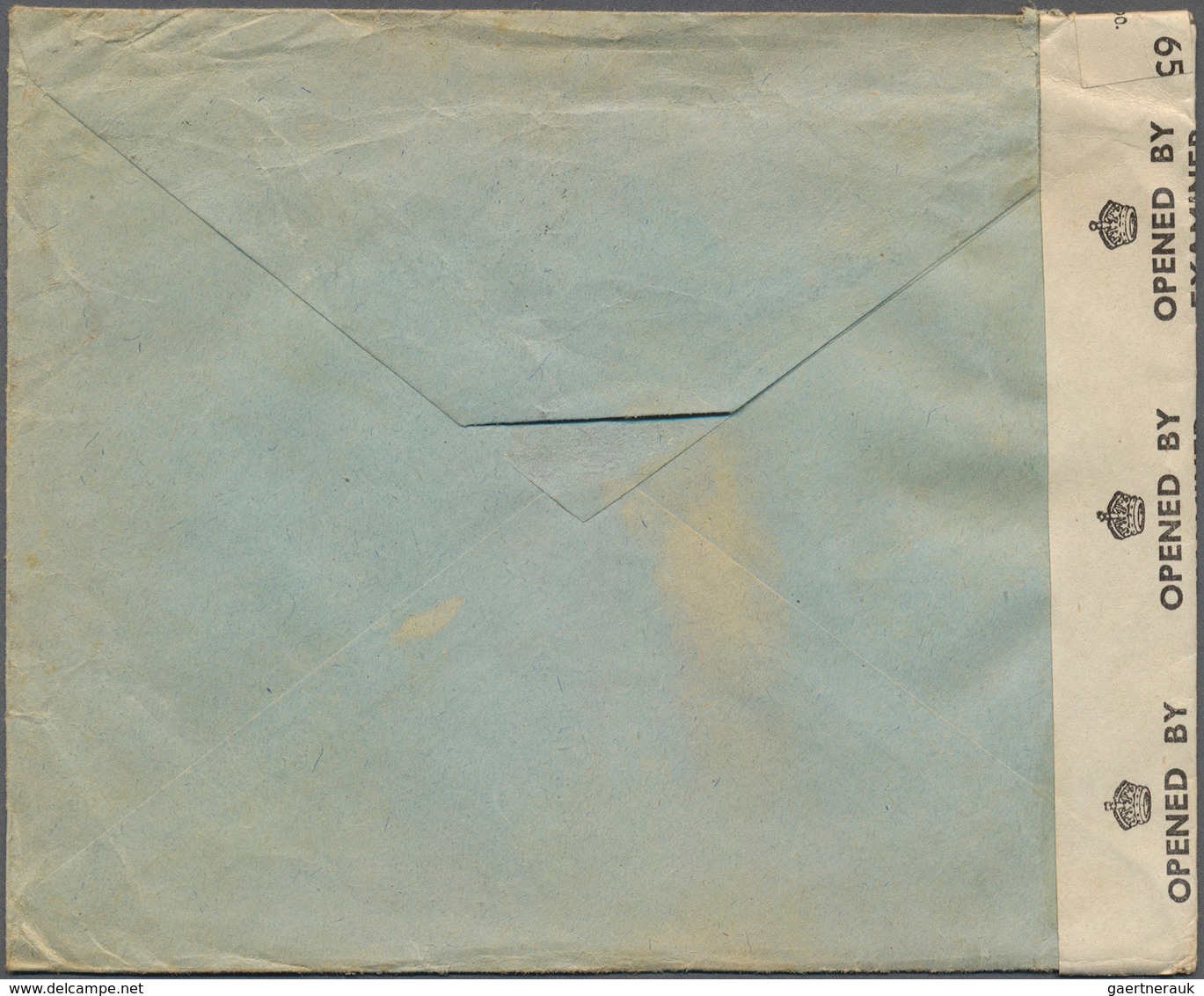 12521 Tanger - Britische Post: 1944. Envelope Addressed To The 'Free French National Liberation Committee, - Uffici In Marocco / Tangeri (…-1958)