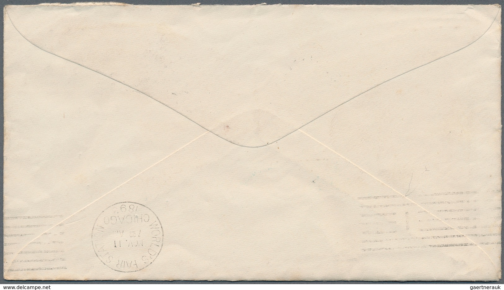 12657 Vereinigte Staaten Von Amerika: 1893, Worlds Fair Chicago: Eleven USA/European (stationery) Envelope - Sonstige & Ohne Zuordnung