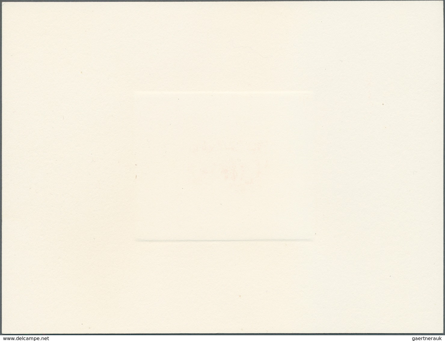12659 Vereinigte Staaten Von Amerika: 1898. Large Sunken DIE PROOF Trans-Mississippi Issue 1c Green. - Sonstige & Ohne Zuordnung