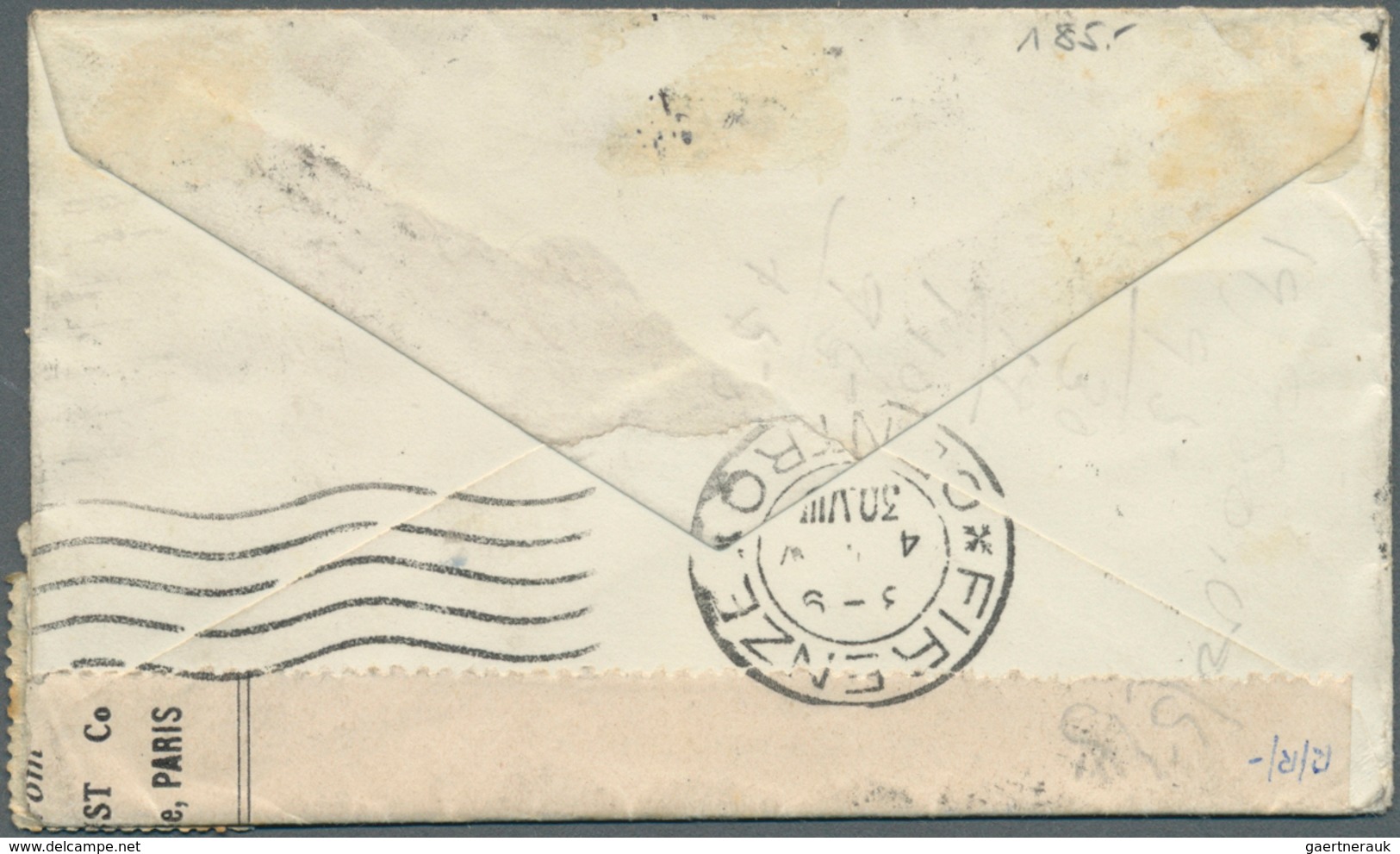 12667 Vereinigte Staaten Von Amerika: 1930, 2 C. Red Used "San Diego" To Name Card Size Envelopette To Par - Autres & Non Classés