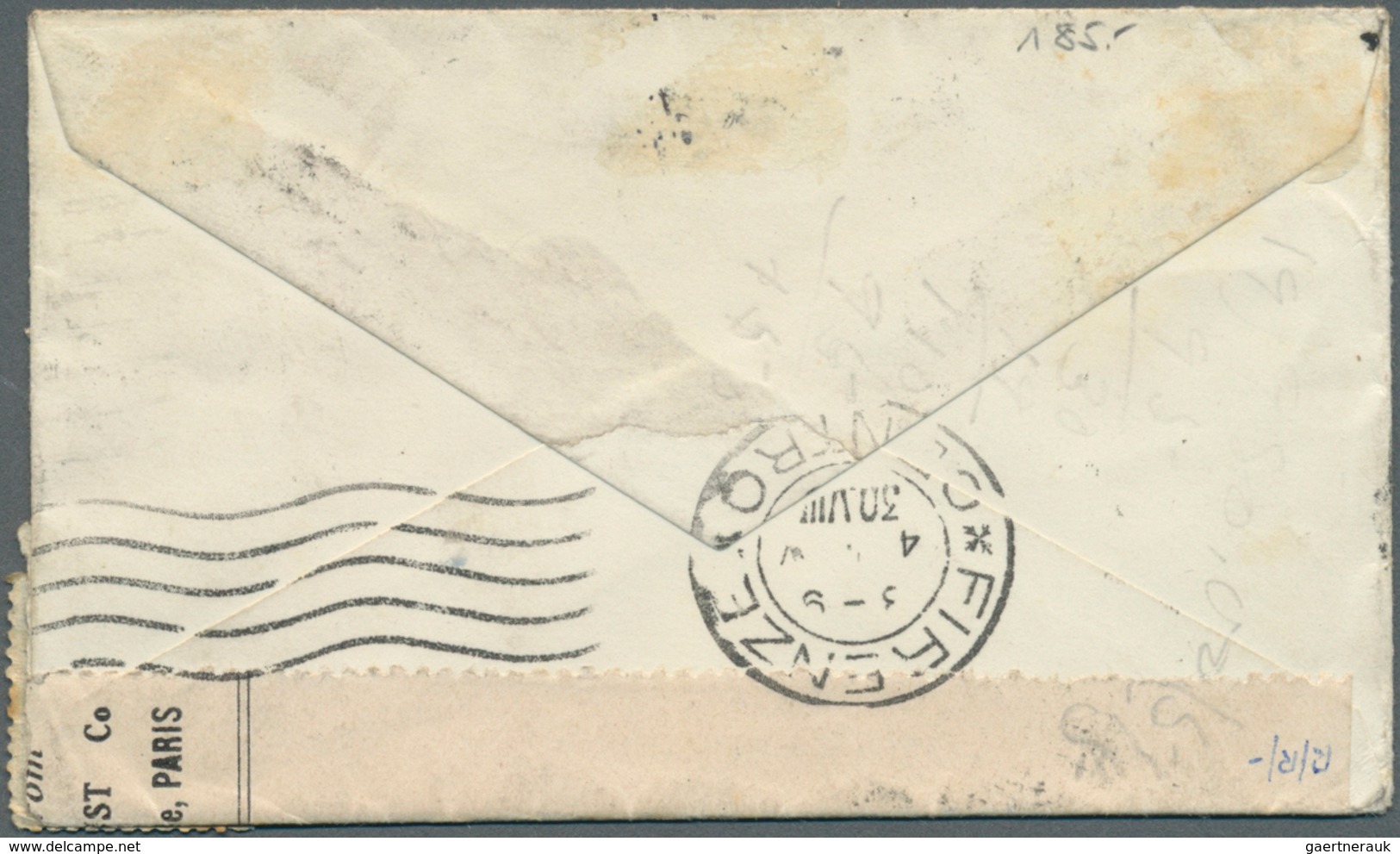 12667 Vereinigte Staaten Von Amerika: 1930, 2 C. Red Used "San Diego" To Name Card Size Envelopette To Par - Sonstige & Ohne Zuordnung