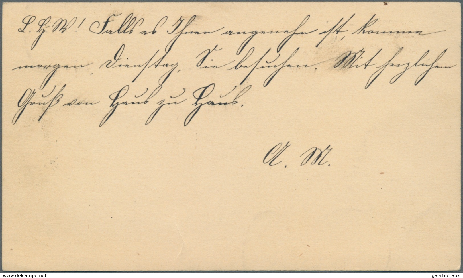12685 Vereinigte Staaten Von Amerika - Ganzsachen: 1890, Card "Jefferson Head" 1c. Black, Miscut Copy Show - Autres & Non Classés