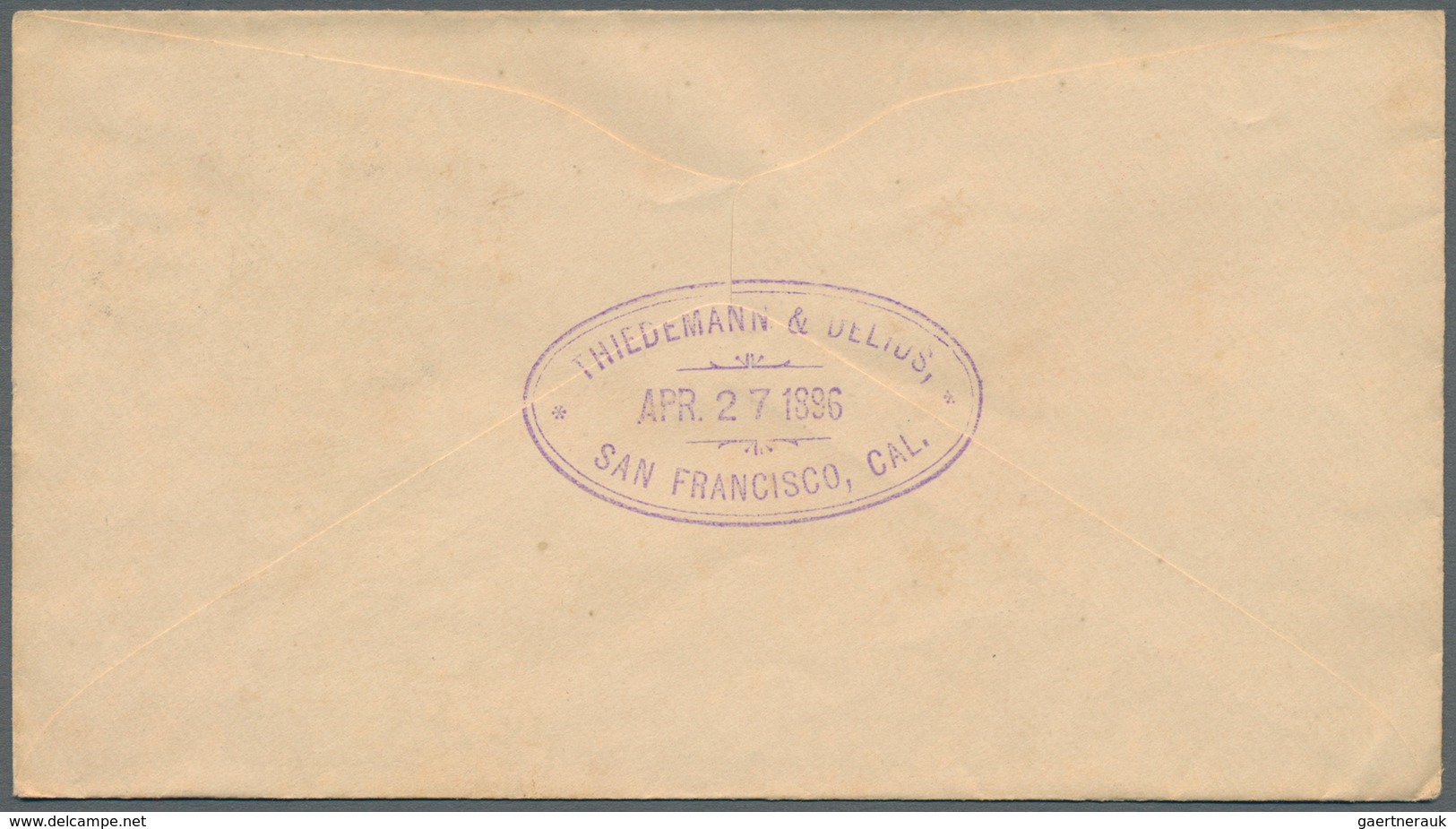 12688 Vereinigte Staaten Von Amerika - Ganzsachen: 1896/1904, Two Blue And Green 1 C Stationery Envelopes - Sonstige & Ohne Zuordnung
